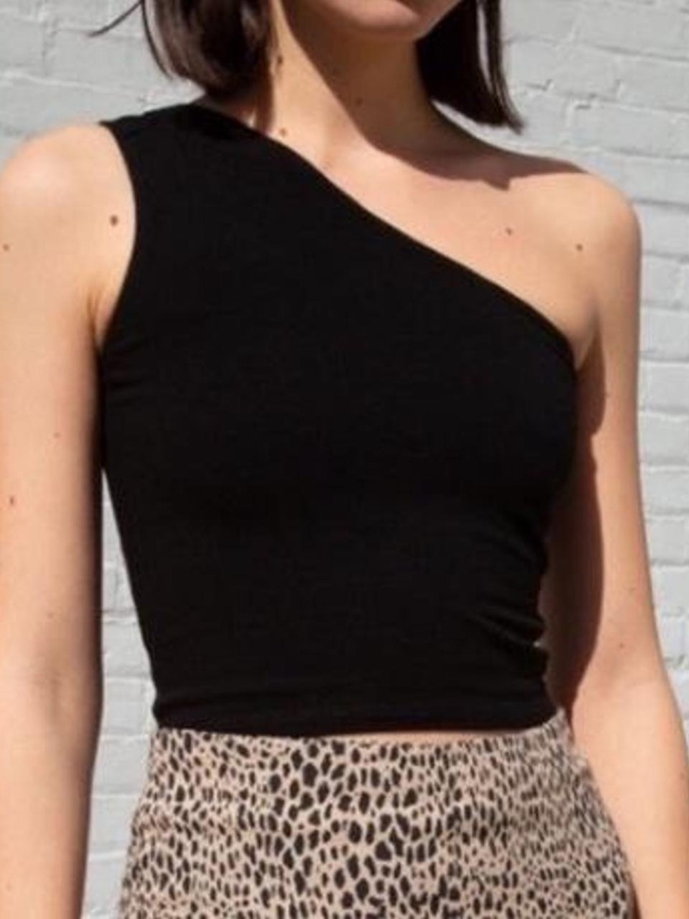 Brandy Melville one shoulder tank top